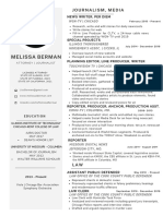 Melissa Berman 2023 Resume