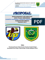 Proposal Muscam Knpi PL Derawan 2017