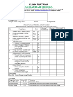 Checklist Indetifikasi Jatuh