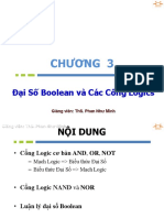 Ch3 - Bai1 - Dai So Boolean Va Cac Cong Logic