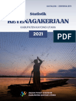 Statistik Ketenagakerjaan Kabupaten Kayong Utara 2021