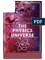 THE PHYSICS UNIVRSE - Units and Measurement