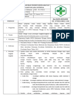 Sop Pelaporan Insiden Keselamatan Pasien Internal