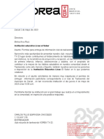 Carta Liceo Directora