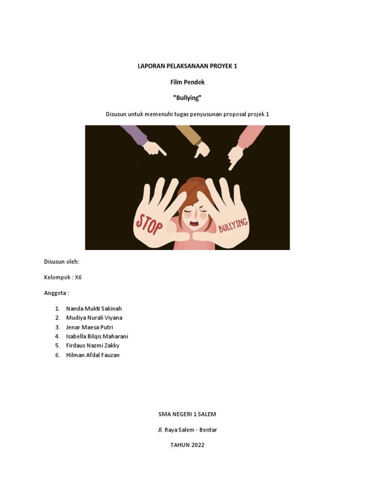 Laporan Proyek Film Pendek | PDF