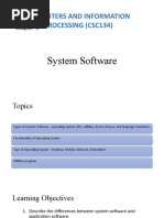 Chapter 5 - System Software