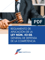 Reglamento de Aplicación A La Ley No. 42-08 - República Dominicana