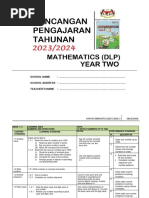 RPT MATH DLP YEAR 2 2023-2024 by Rozayus Academy