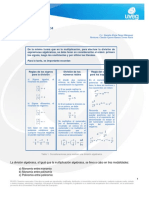 FaEMS B1 L6 División Algebraica