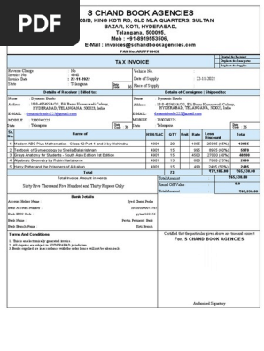 Dynamic Books Invoice No 4048