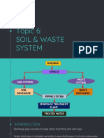 Topic 5 Soil and Waste System