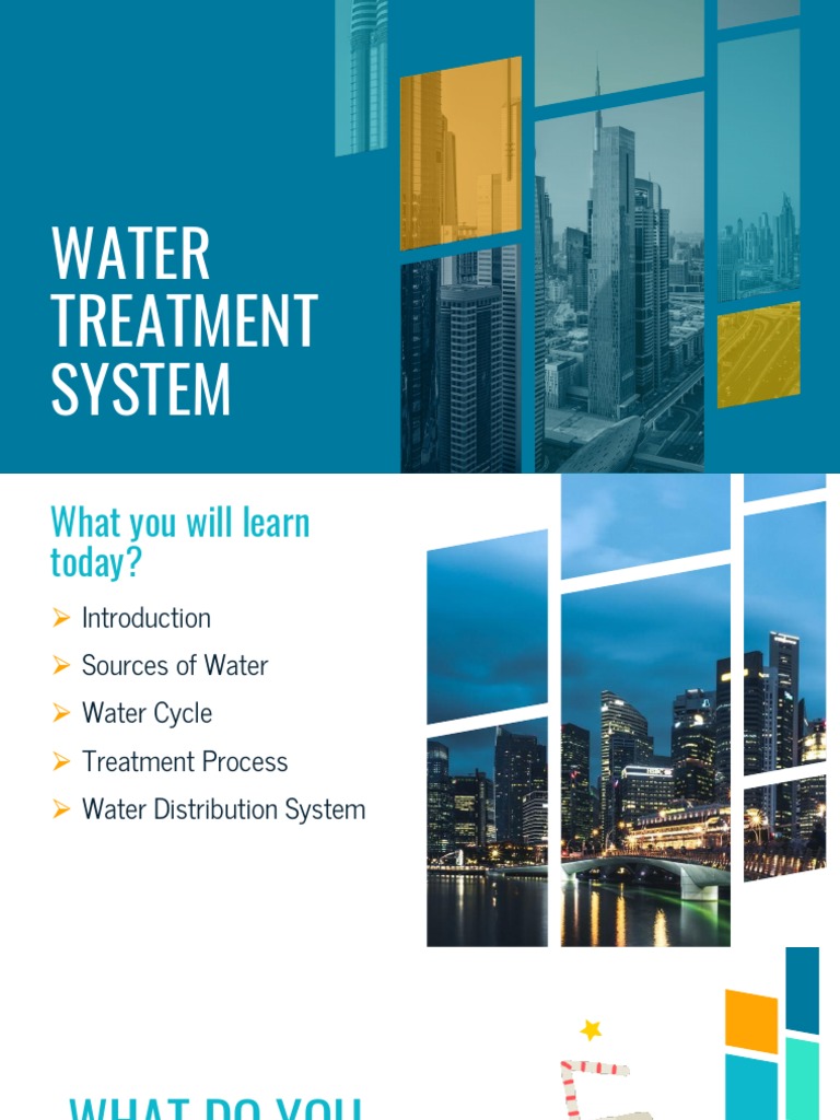Topic 1 Water Treatment System PDF Water Groundwater