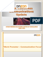 SSG COE - TMA Communications Plan (For Work Promoters)