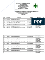 Jadwal Kegiatan KESWA - 2022