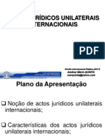 Actos Juridicos Unilaterais (Fontes Do DIP)