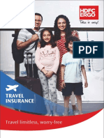 Travel Insurance Brochure