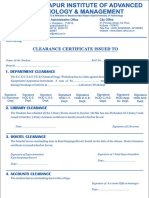 Clearance Certificate Final