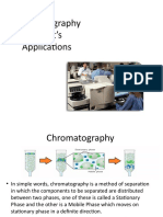 Chromatography and It's Applications