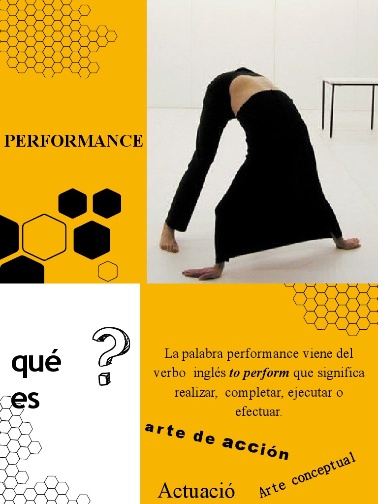Características del Performance Artístico | PDF