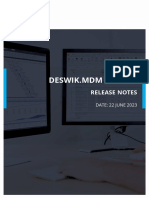 Deswik - MDM 2023.2.2 Release Notes