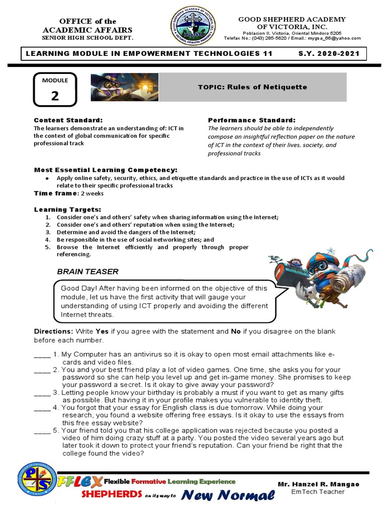 Em Tech#3 | PDF | Malware | Computer Virus