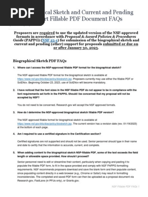 NSFPDF-FAQs