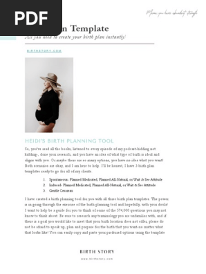 21+Birth+Plan+Template+No+Tool+Just+Template