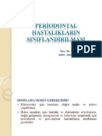 Peri̇odontal Hastaliklarin Siniflandirilmasi