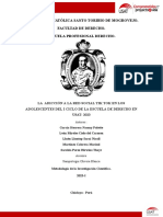 Antecedentes y Redacción Del Marco Teórico