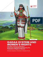 Gadaa System and Womens Rights