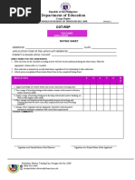 Annex L - COT-RSP Rating Sheet