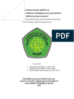 LAPORAN HASIL OBSERVASI Manajemen Humas