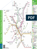 Mapa de Trenes de Milán