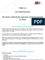 4 ADMINISTRATIU - Tema 21 Drets Individuals Exercits Colectivament 1a PART