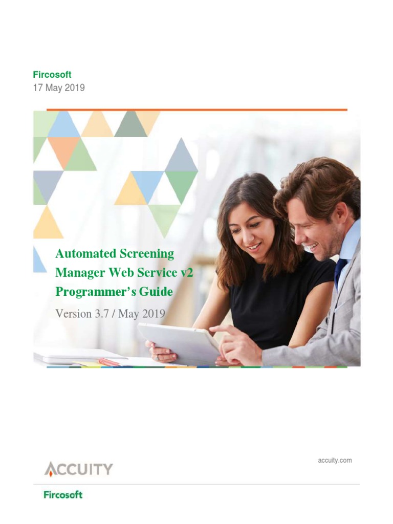 Fircosoft Automated Screening Guide | PDF | World Wide Web | Internet & Web