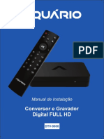 Manual DTV 9000 Conversor Aquario