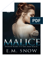 Malice - E. M. Snow