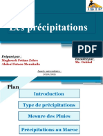 Précipitations RE