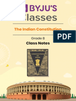 Indian Constitution and Understanding Secularism - Notes