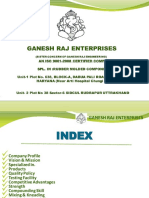Ganesh Raj Enterprises Profile Updated