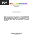 Formato CARTA DE REFERENCIA COMERCIAL