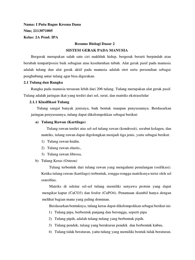 Resume Biodas2 I Putu Bagus Kresna Dana 055 PDF