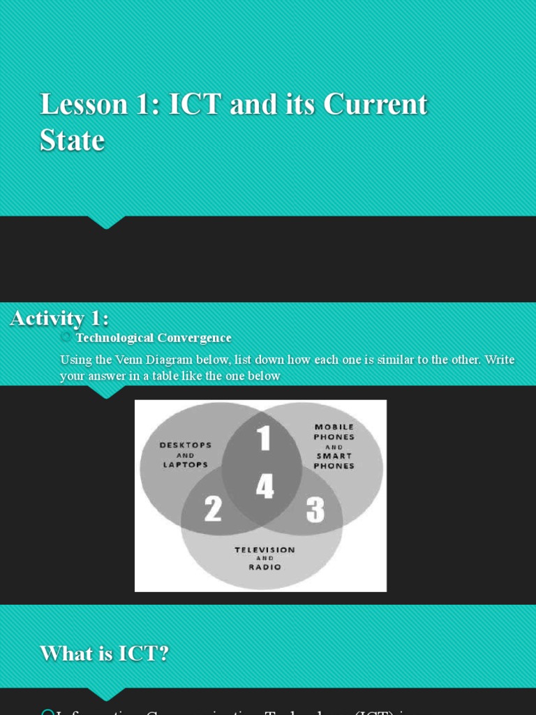 Lesson 1 2 Ict Software Pdf World Wide Web Internet Web