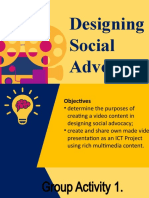 Lesson 5 Designing and Developing Social Advocacy