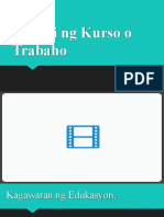 Lesson 4.2. Pagpili NG Kurso o Trabaho