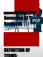 Module7 Forecasting The Revenues of The Business