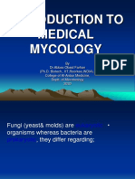 Introduction To Medical Mycology