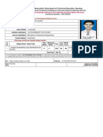 Photocopy Verification Form Application of Candidate Parth
