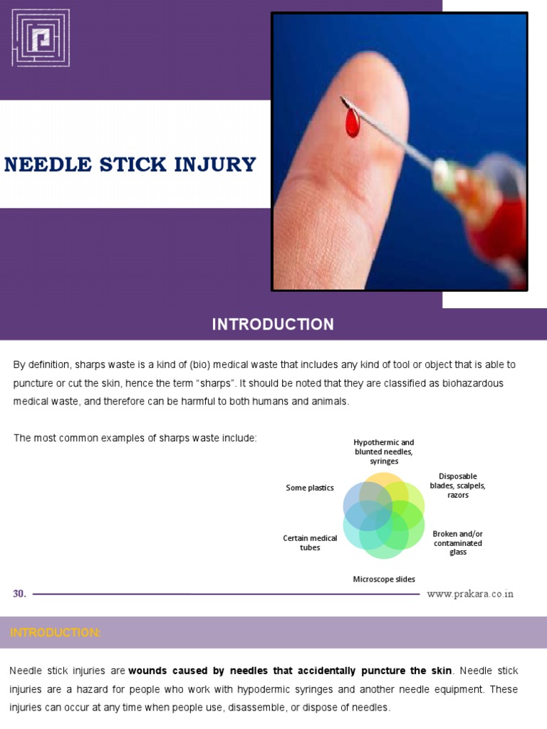 Needle Stick Injury and Isbar PDF Immunology Causes Of Death