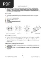Understanding F = BIL in Magnetism | PDF | Magnetic Field | Electric ...